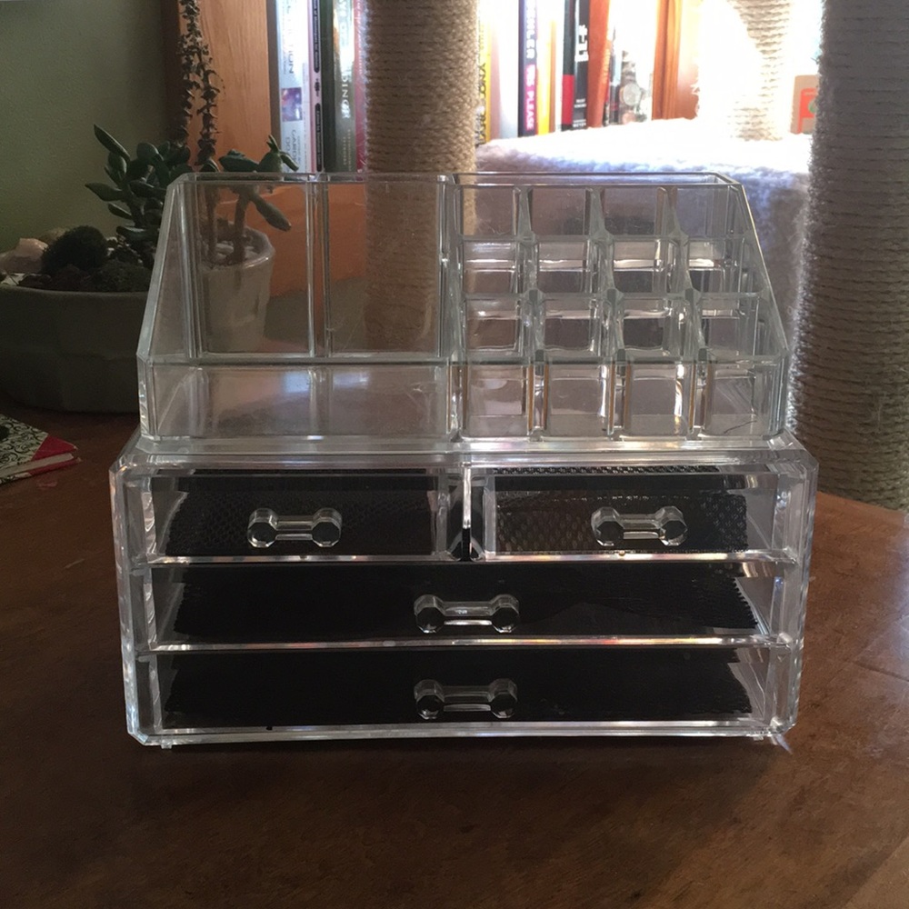 Makeup Plastic Display Holder